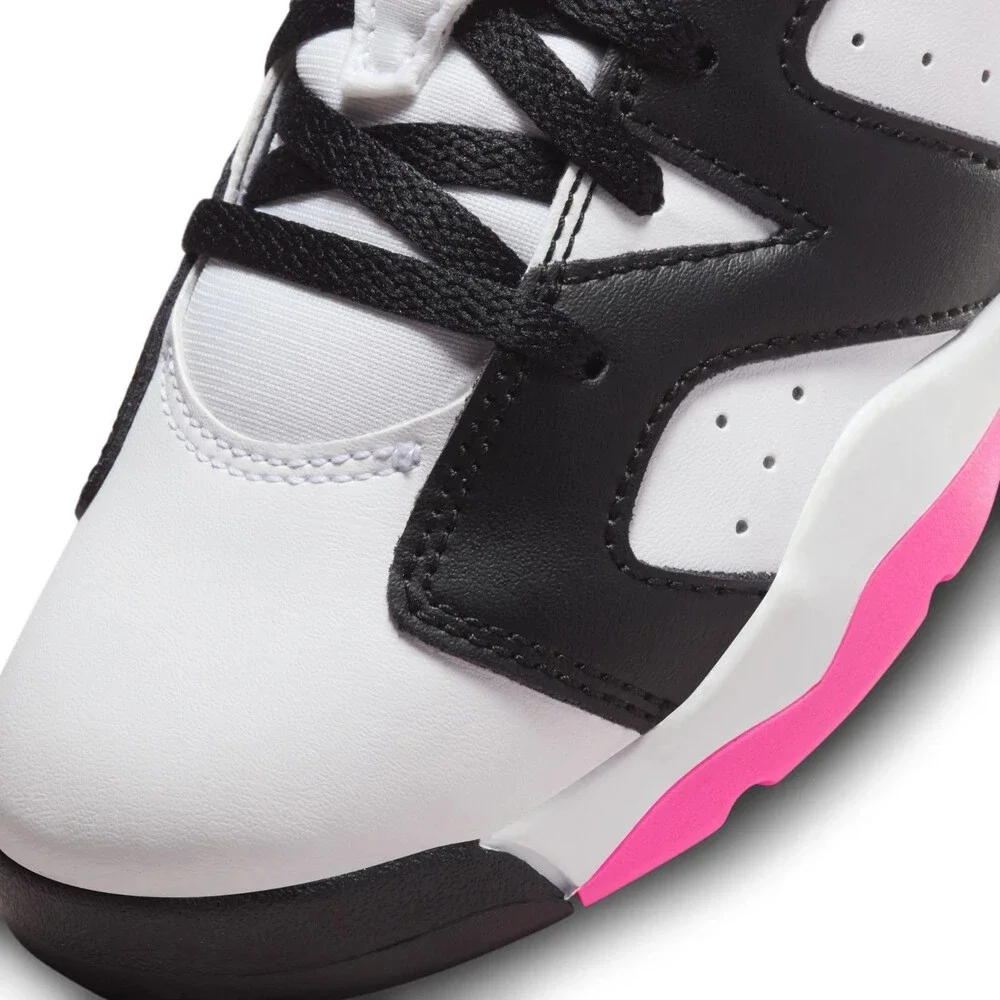 Air Jordan 6 Retro Low DV3528-061 Sneaker Toddler 8 White Lifestyle Shoe RHS9257
